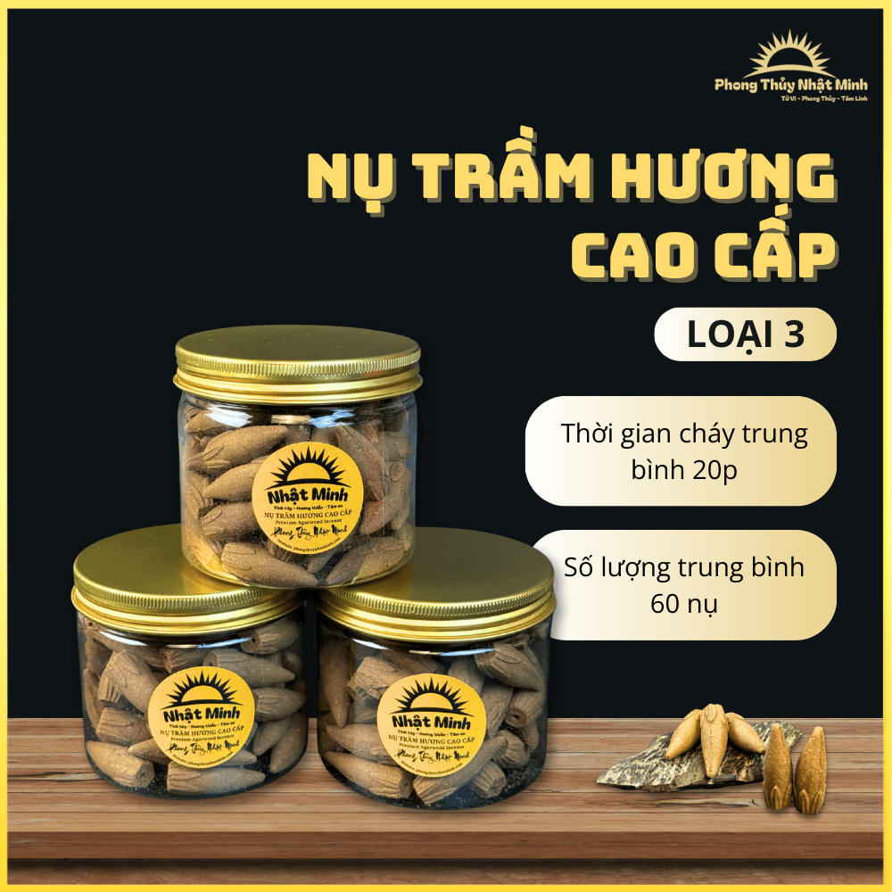 Nụ Trầm Nguyên Chất Loại 3 (2) Nụ Trầm Nguyên Chất Loại 3 (2)